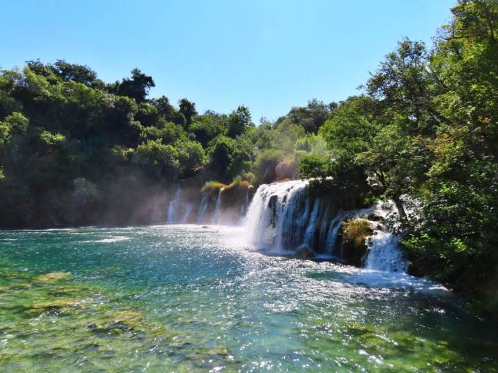 Foto van een Kroatisch nationaal park